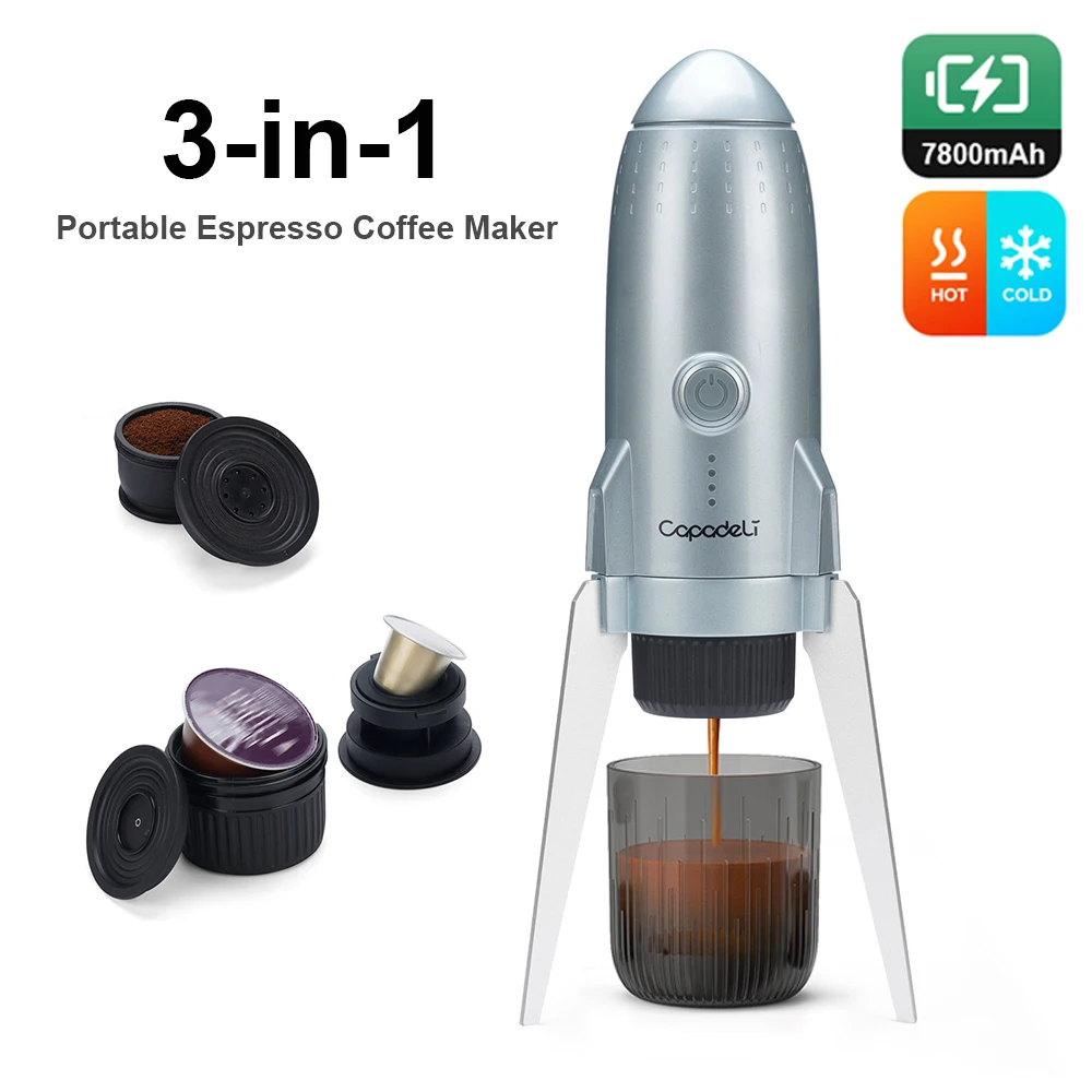 in Wireless Electric Portable Espresso Coffee Machine for Car