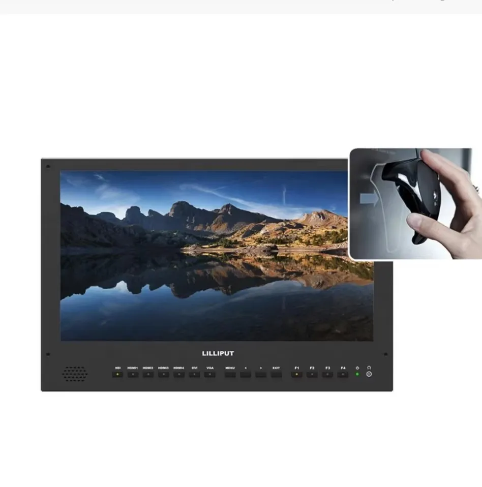 LILLIPUT BM280-4KS New 28" 3840x2160 4x4K HDMI-compatible 3G-SDI In&Out Broadcast Director Monitor with HDR,3D-LUT PK seetec