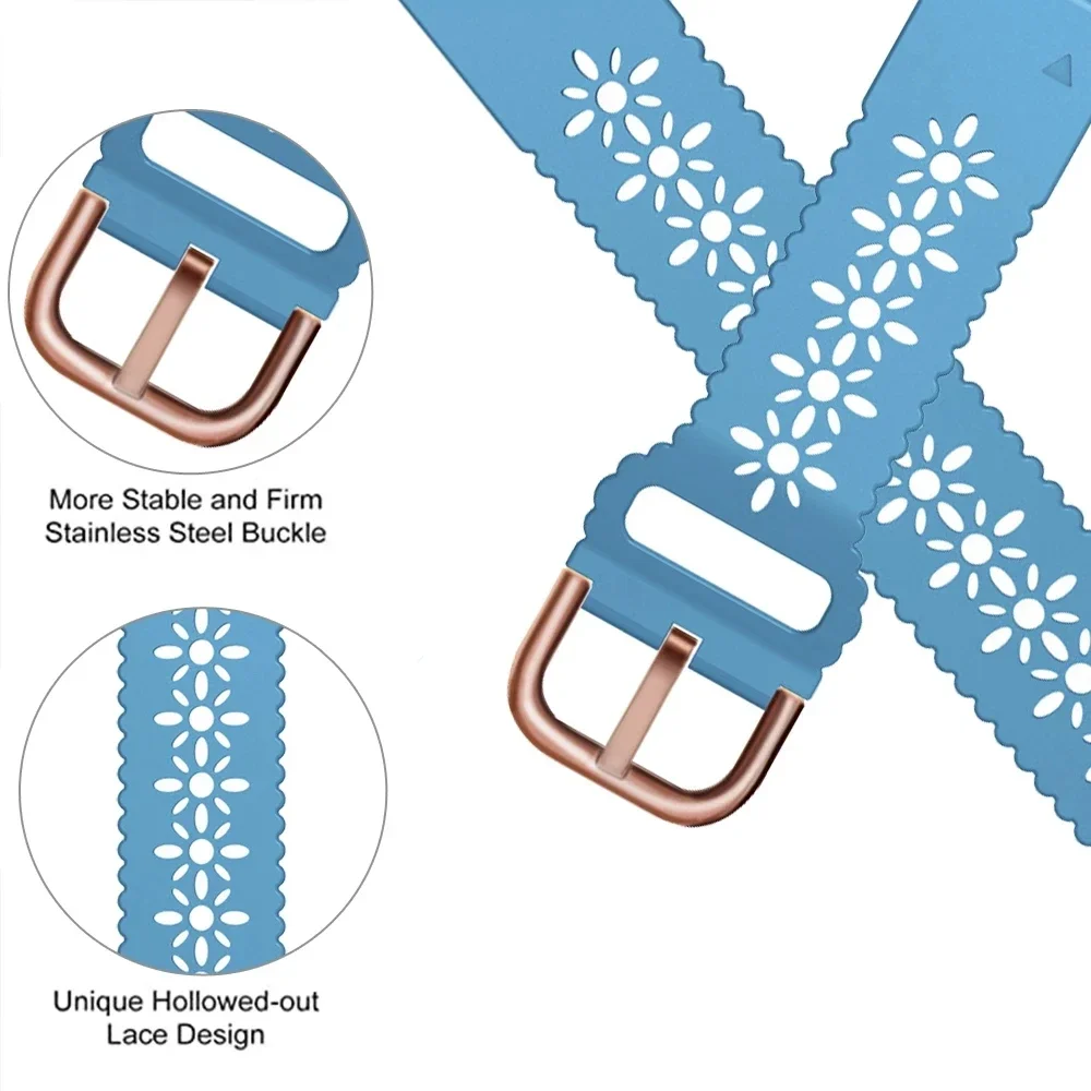 Soft Silicone Quickfit Watch Strap, 20mm Bracelet