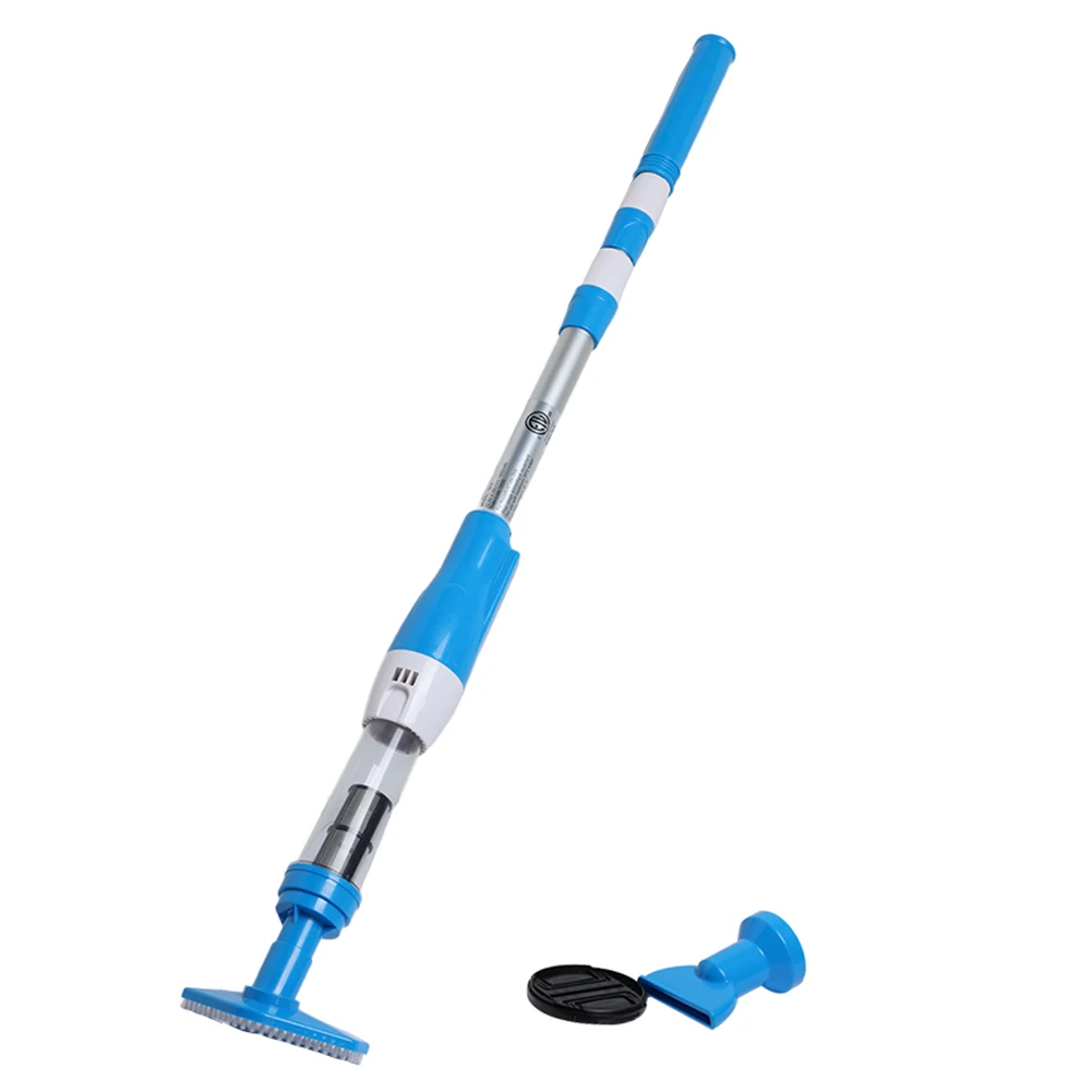 

Pool Vacuum Rechargeable Vacuum Cleaner Handle Navigation Roller Bristle Suction Nozzle Aluminum Tube Brush Head