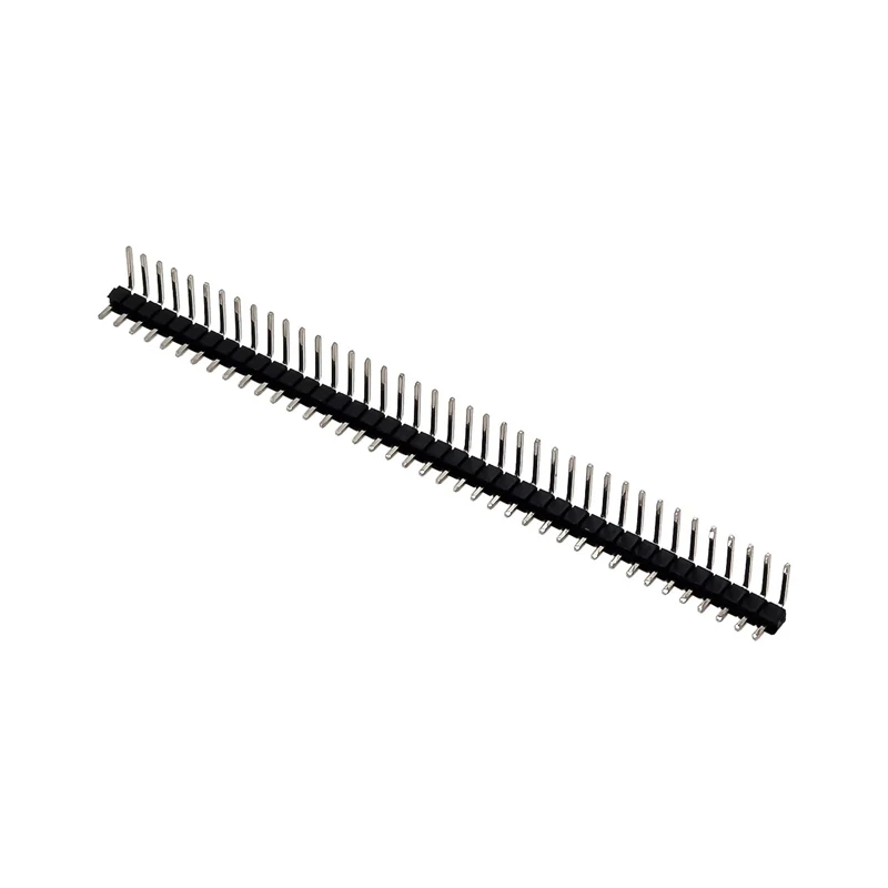 

20~1000Pcs 2.54mm Spacing Single Row Curved Needle 90 Degree Square Needle 1*40P