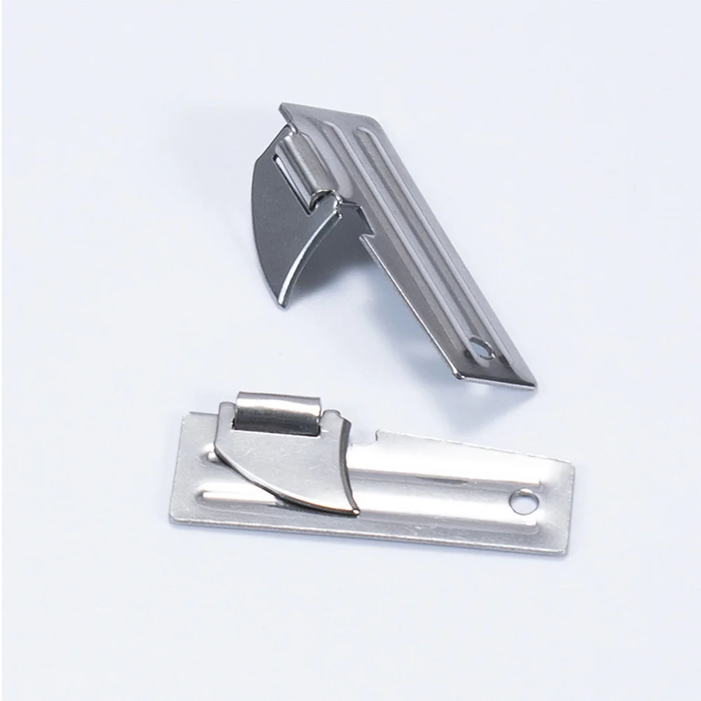 2pcs Mini Can Opener Stainless Steel Portable Folding Can Opener Multi Kitchen Tools Outdoor Camping Supplies can opener,kitchen tools,outdoor utensils,multifunctional tool