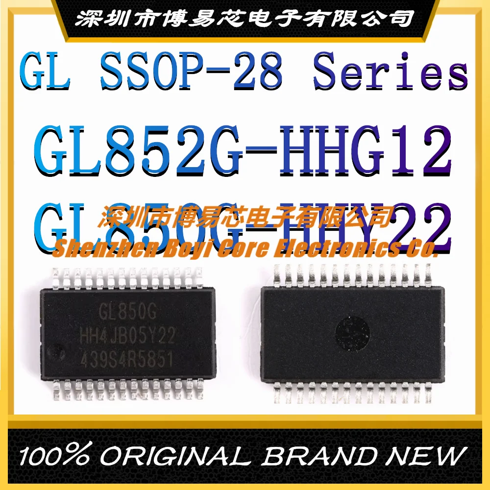 

GL852G-HHG12 GL850G-HHY22 New Original Patch SSOP28 USB 2.0 Center Controller Chip IC