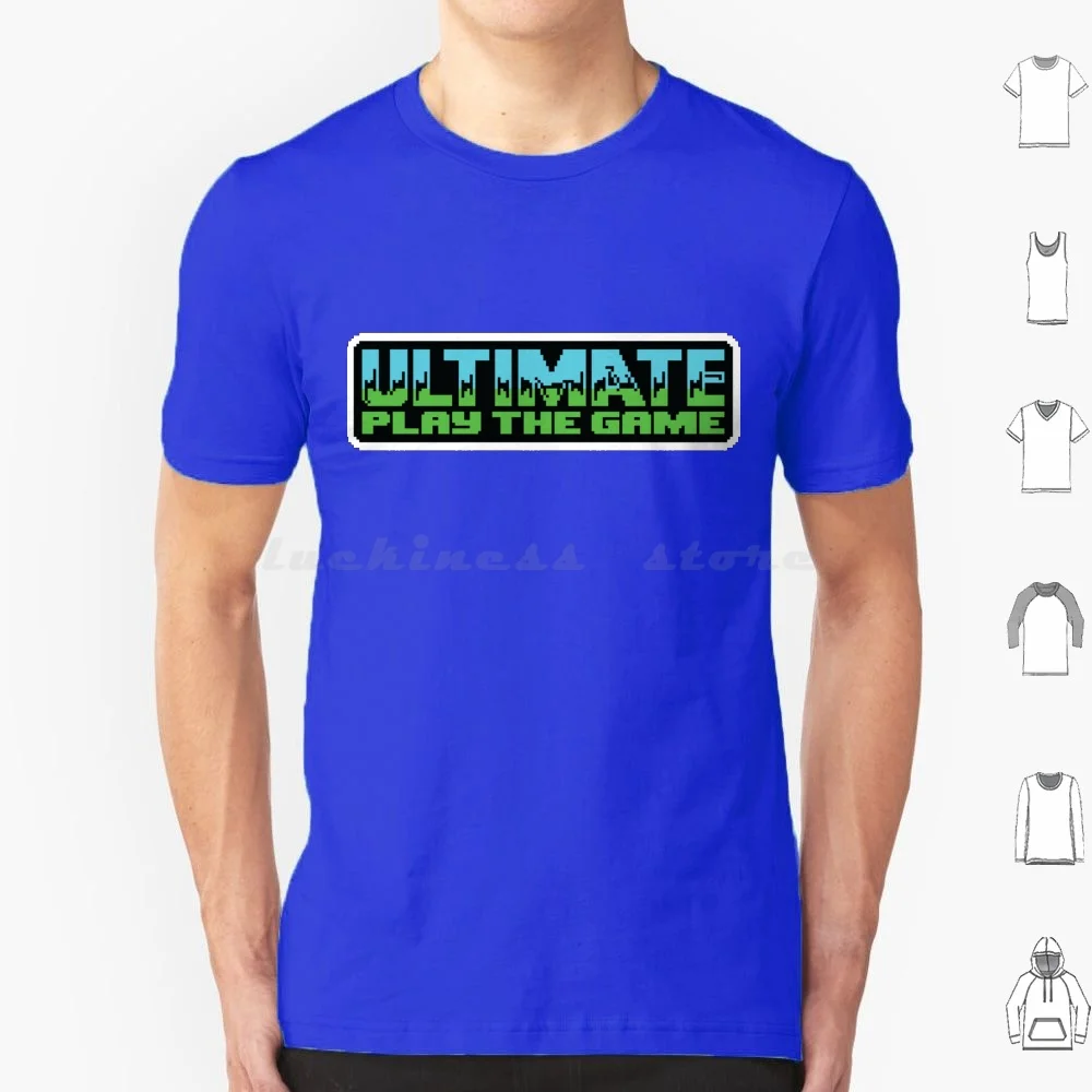 トップス Utility Game Shirts Ultimate-Play The Game T Shirt Big Size 100% Cotton 80s