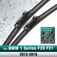 Silicone & rubber  Front Wiper Blades Set For BMW 1 Series F20 F21 2012 - 2019 Windshield Windscreen Window Brush 22"+18" 1