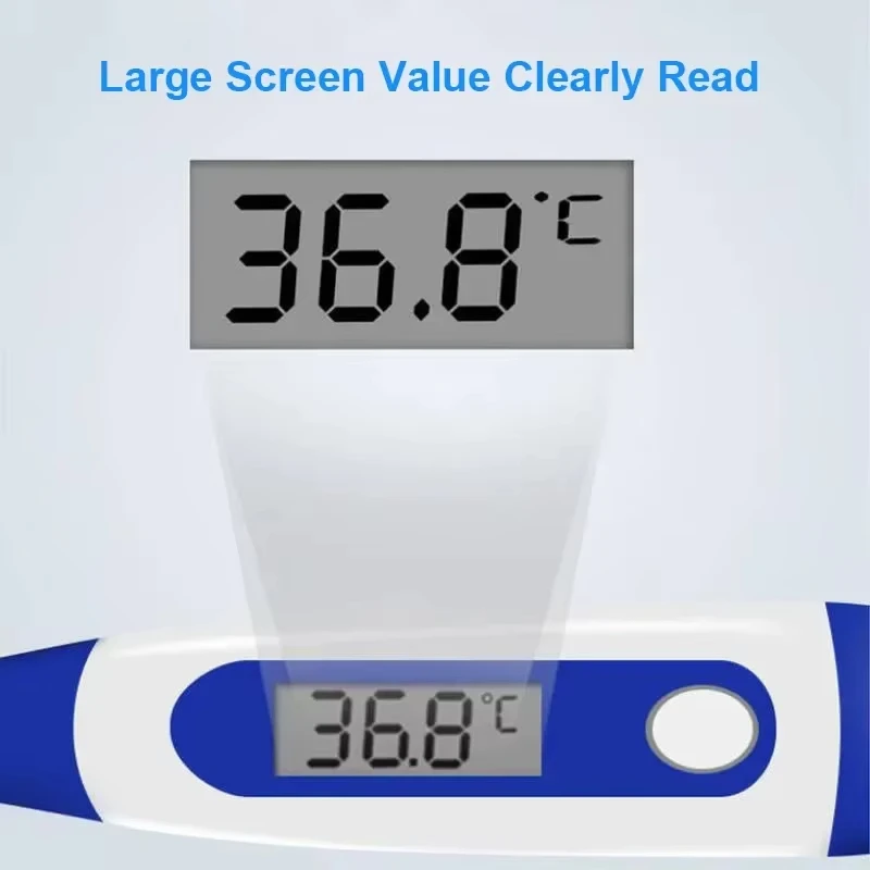 Digital Oral Thermometer for Adults Fever Basal with 15 Seconds Fast Reading