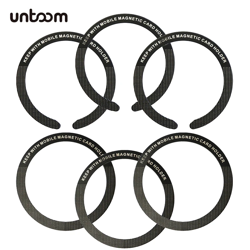 Universal Metal Ring Sticker for MagSafe Wireless Charger Magnetic Metal Plate for Magnet Car Phone Holder Iron Sheet for iPhone