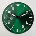 Green dial hand