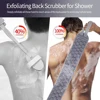 3pcs/set Body Scrubber Set Back Scrubber Bath Glove Shower Brush Exfoliating Scrub Sponge Loofah Dead Skin Removal Bathing Tools 2