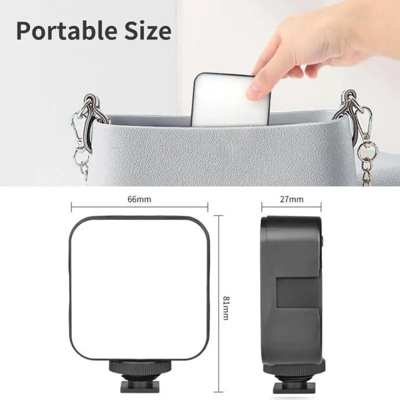 Portable LED Video Light for Camera Photography