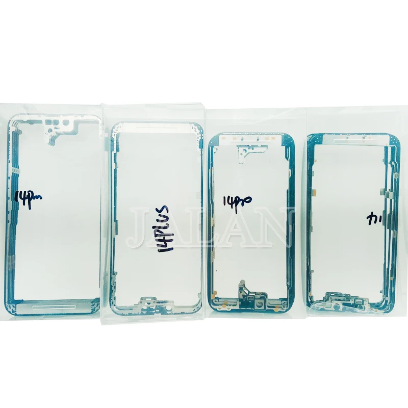 Cornice Originale Da 1 Pz Per Iphone 14 Plus 14Pro 14 Pro Max Cornice Centrale Sostituire La Riparazione Del Bloccaggio Del Telaio In Vetro Del Displa