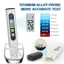 

Digital TDS Meter Accurate Water Quality Tester Testing Pen for Swimming Pools Drinking Water Aquariums 0-990 ppm dropshipping