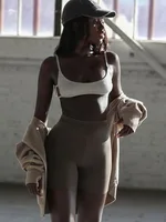 Camisole Sexy dos nu pour femmes, haut de plage Slim à bretelles, sans manches, Streetwear, bretelles coréennes, débardeur sensuel, été 2025 4
