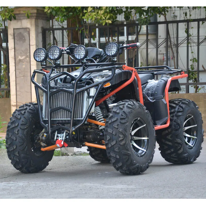 Wholesale 4x4 Fourwheeled Axle Drive Adult Electric Quad Bike For