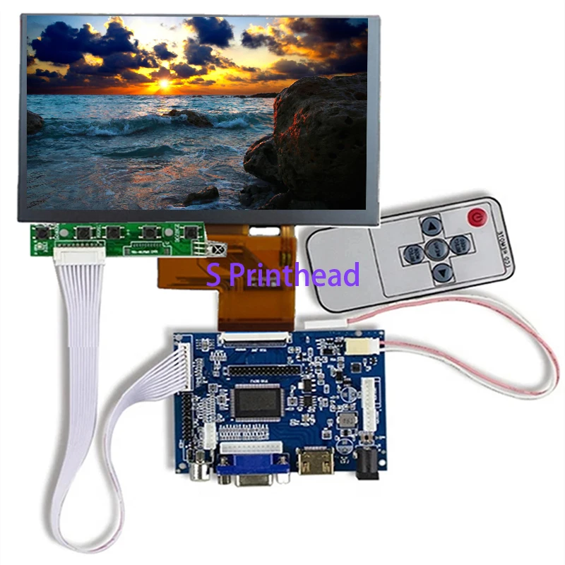 Original para Innolux 800*480 Módulo de Tela Lcd Painel Ej050na01g Hdmi-compatível com Vga Lcd Driver Board 50 Pin Ttl Novo