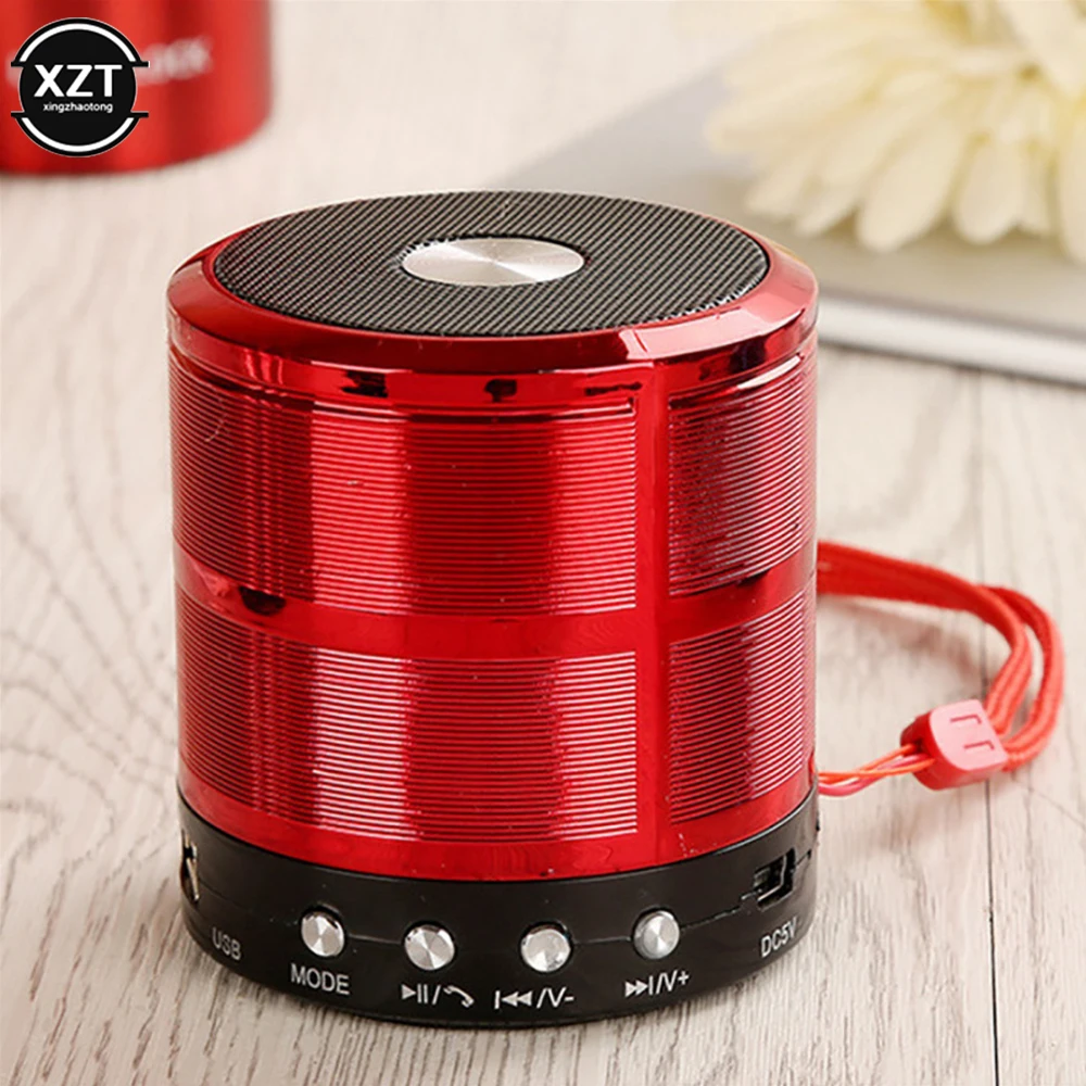 WS-887 Mini Speaker Subwoofer Speaker Wireless Bluetooth