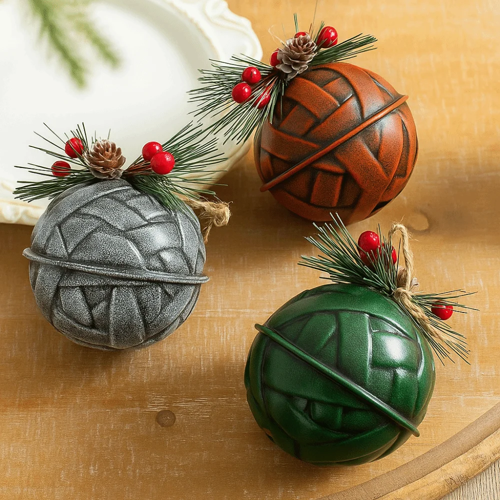 Dress Up Bowknot Christmas Bell Decorations Retro Pinecone Red Berry Xmas Hanging Pendant Decorative Hanging Sled Bells Gifts