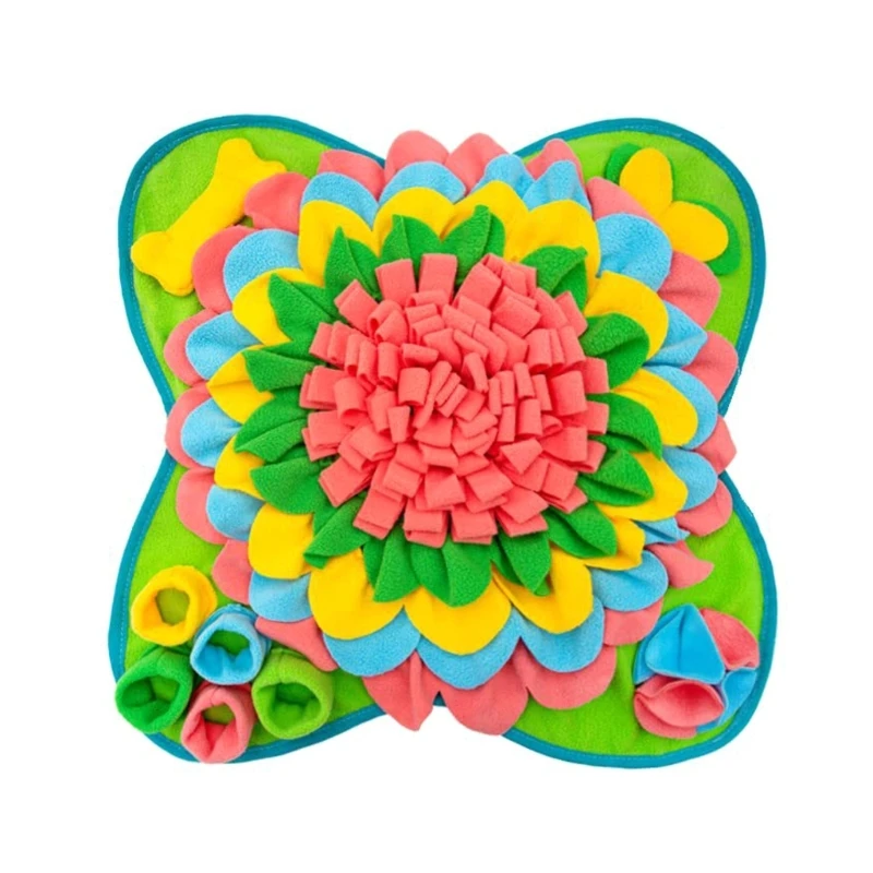 

Interactive Pet Snuffle Mat Dog Slow Feeding Food Mat Eating Habits Develop Mat