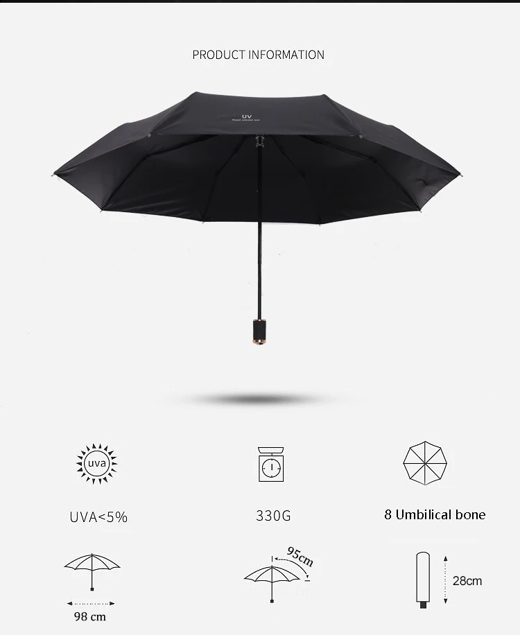 Magic Rain Umbrella for Sun UV Protection and Rainy Season