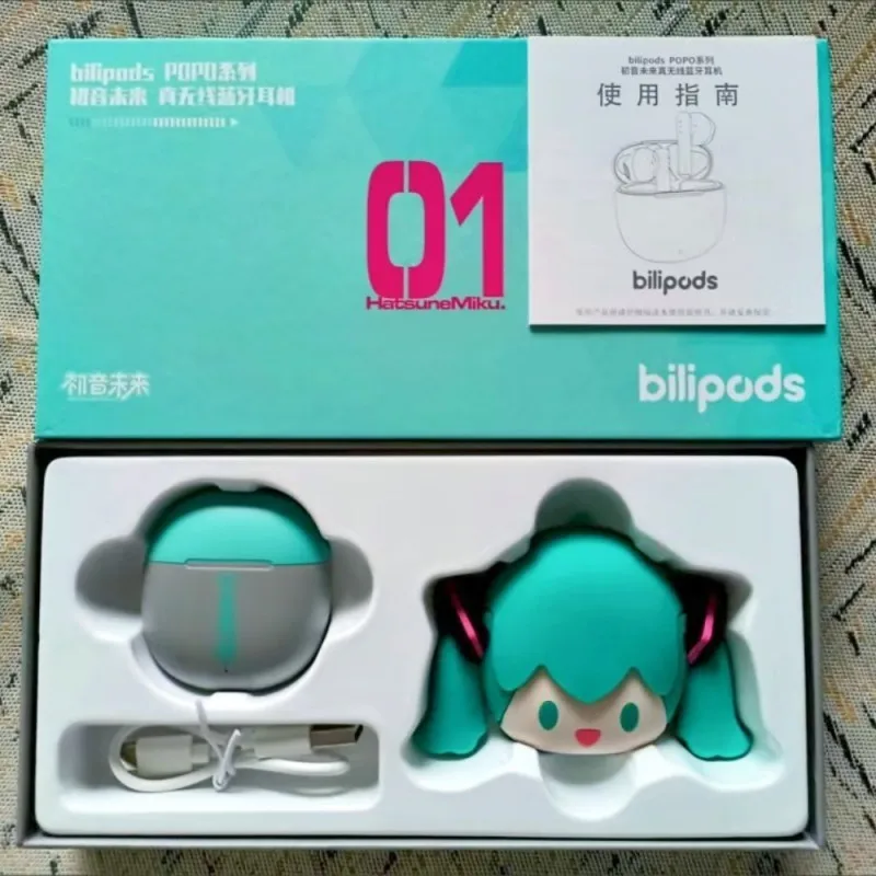 hatsune-miku-anime-cartoon-wireless-bluetooth-headphones-set-cute-silicone-protective-cover-semi-in-ear-girls-gift-cute-gifts