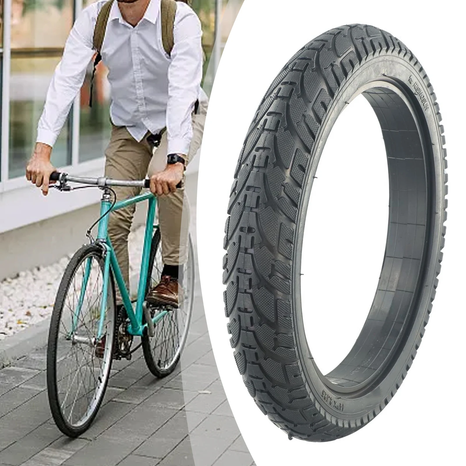 

Solid Tires Electric Scooter Tyre Durable Equipment Practical Bicycle Tires Scooter Components Scooter Parts High Quality