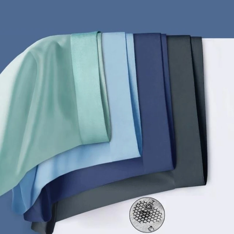 Men's Panties Boxers Ice Silk Man Underwear Boxer Graphene Men Underpants Breathable Comfortable Calzoncillos para hombres L-6XL men underwear