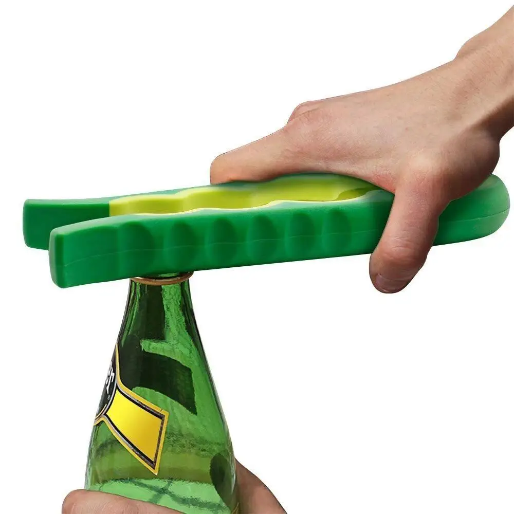 Walfos 4 In 1 Screw Cap Bottle Wrench Multi-Function Can Opener Kitchen Tools Beer Bottle Openers Lid Twist Off Tools