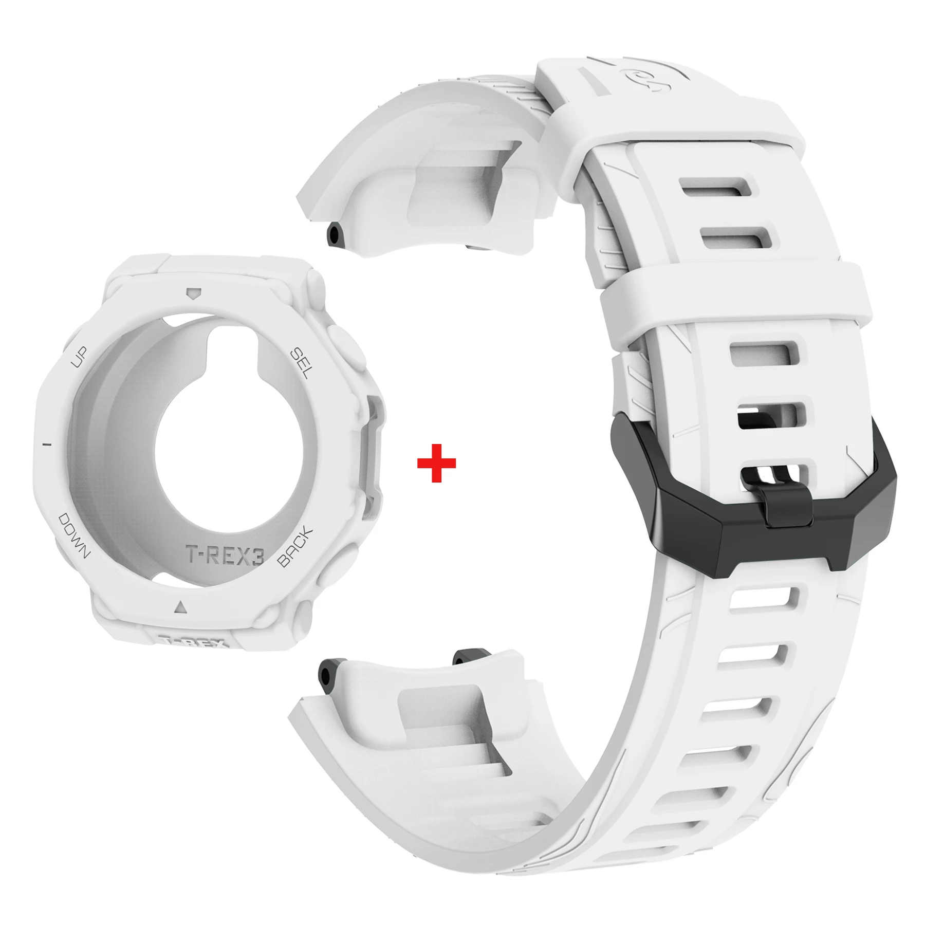 Durable Silicone Strap with Protective Case