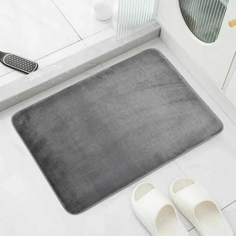 Elegant Memory Foam Bath Mat: Non-Slip, Stain-Resistant, Soft Comfort, Home Decor Rug – Perfect for Bathroom, Bedroom, Kitchen BEST SELLERS