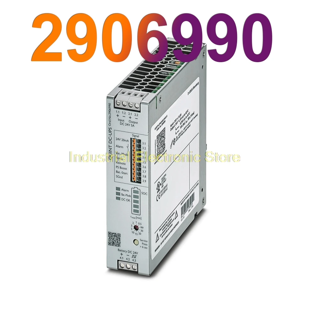 

Новинка для Феникса QUINT4-UPS/24DC/24DC/5 quint DC-UPS 24VDC/5A источник бесперебойного питания 2906990