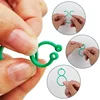 50/100/500Pcs Plastic Garden Vine Strapping Clips Tie Plant Bundled Buckle Ring Garden Tomato Grapevine Hook Plants Support Tool 3