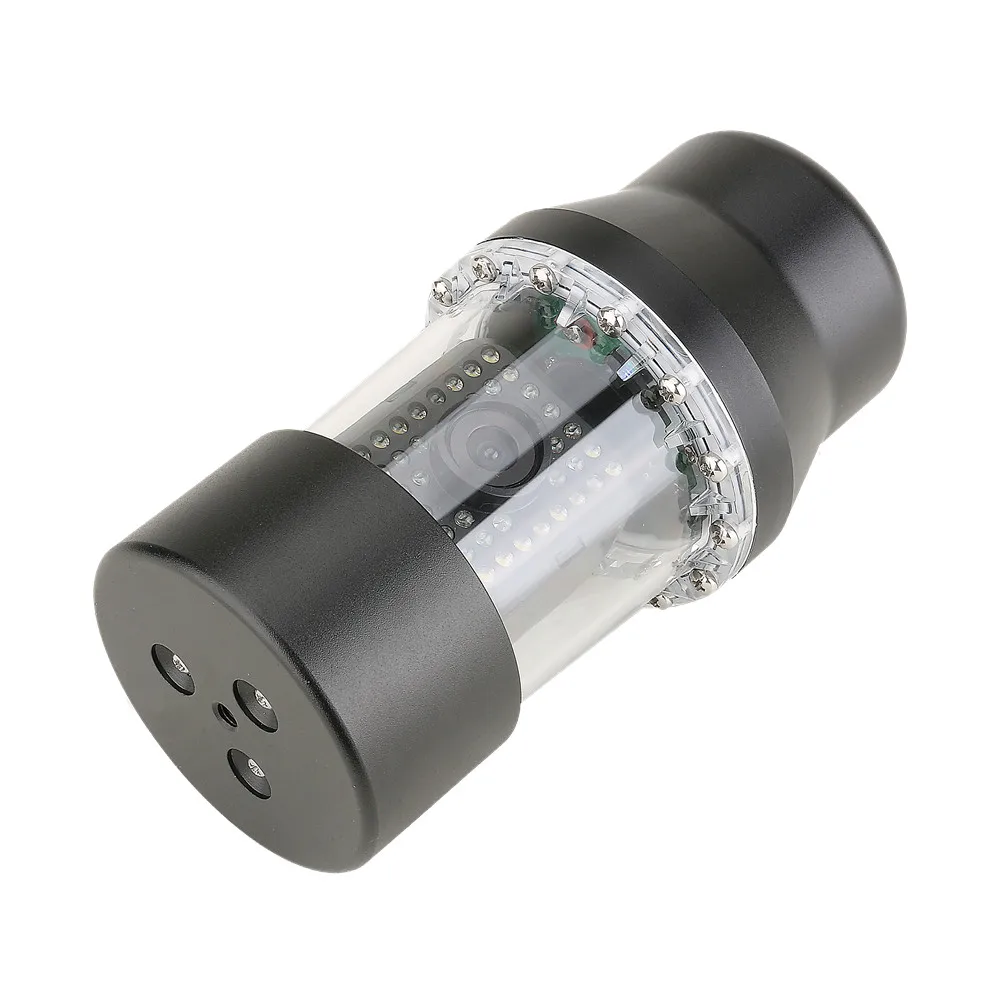 DVR 녹음기 수중 낚시 카메라, 깊이 온도 360 도 회전 파노라마 보기 카메라, 200m  500m, 7 인치