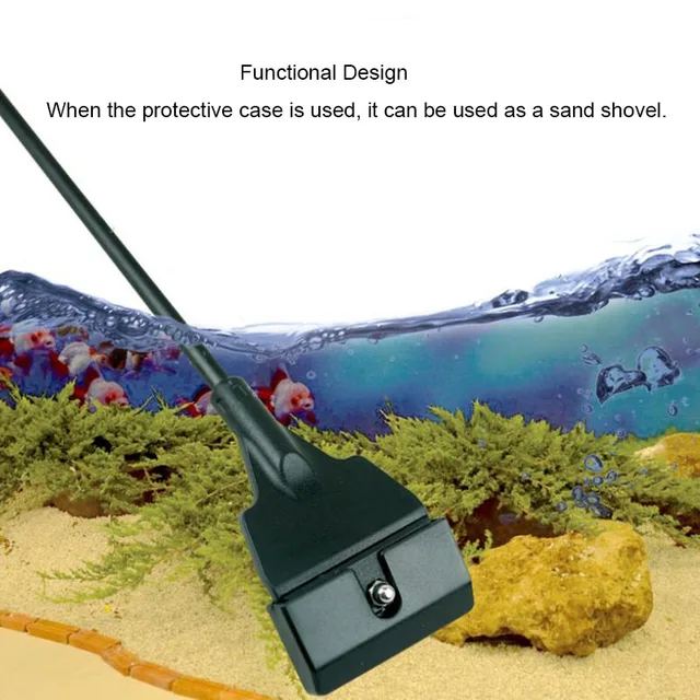 Light Weight Aquarium Algae Remover Scraper Blade Fish Tank Aquatic Water Plant Grass Cleaning Tools Cleaner Kit Accessories 3
