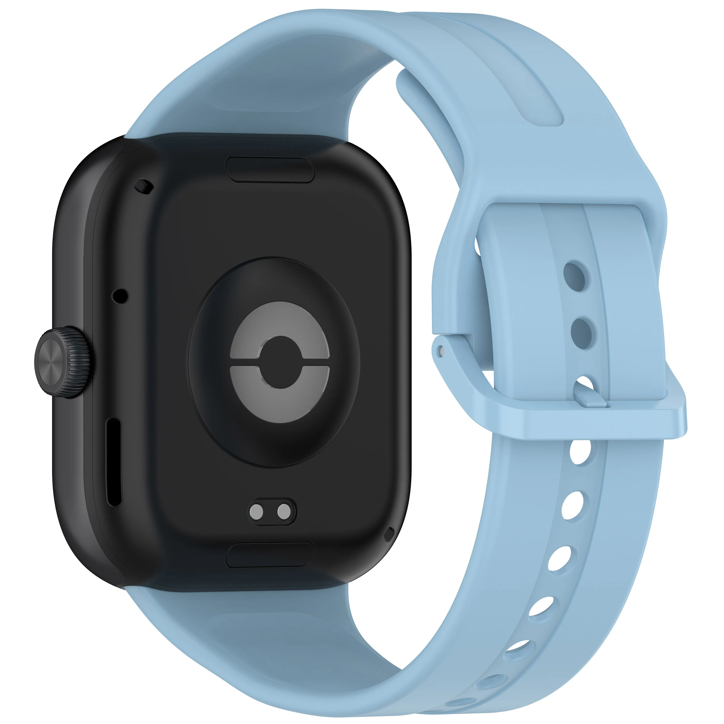 Silicone Watchband with Matching Buckle - High-Quality Durable and Soft Wristband