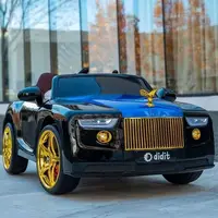Large Size 1-6 Year Old Boys And Girls Electric 4-Wheel Charging Remote-Controlled Children Ride On Toy Car 1
