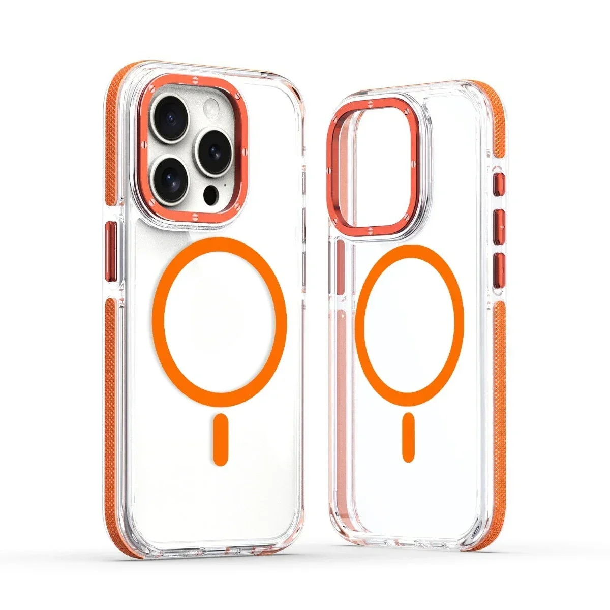 LuxuryMagsafeWirelessChargeClearPhoneCaseForiPhone171615141312ProMax15Plus17AirMagneticTransparentCover-AliExpress202192403