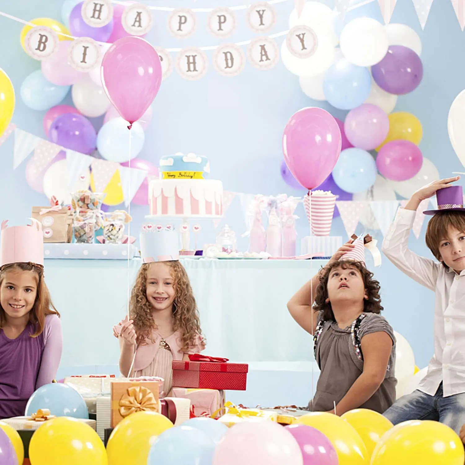 Balloon Adhesive Dot Stickers 5
