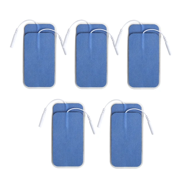 50/100pcs 5x9cm Tens Electrode Pads Physiotherapy Accessories EMS Muscle Stimulator Patch Replacement Pads Body Massager 3