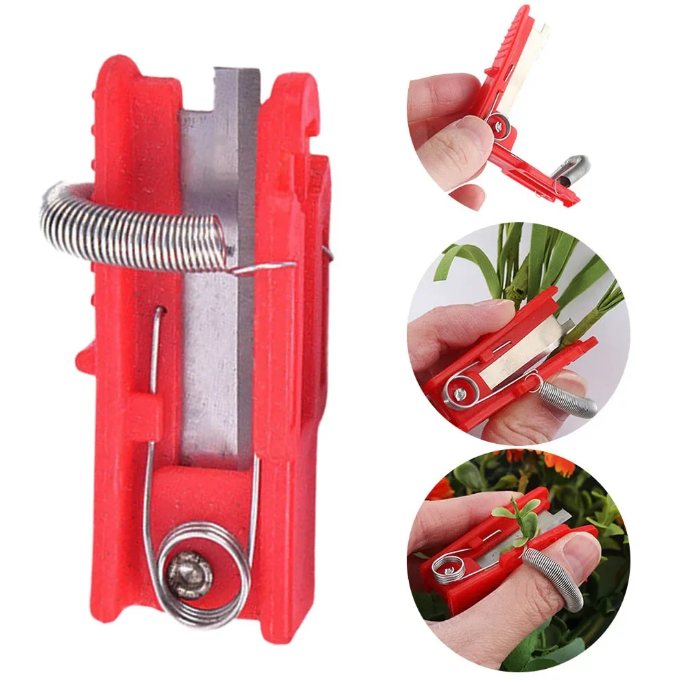 Portable Finger Knife Mini Garden Pruner Multifunctional Thumb Knife Safe Fruit Blade Tool Cutting Blade Ring Finger Protector