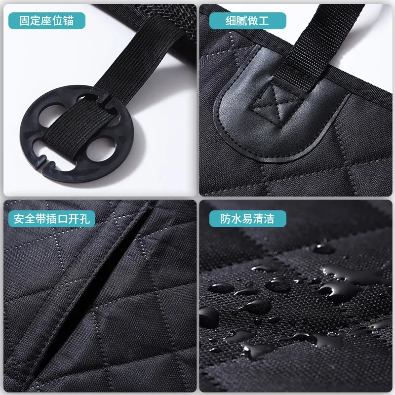 Dog Car Seat Cover Pet Travel Dog Carrier Car Trunk Mat Waterproof SUV Cargo Liner for Dogs Washable Items