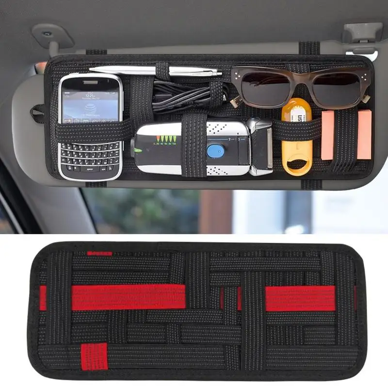 

Car Sun Visor Molle Organizer Storage Bag For Jimny 2007 2018 JB23 JB43 2019 2020 JB64 JB74W Interior Accessories For Car