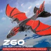 RC Dinosaur Plane Z60 EPP Anti-Wear Foam RC Glider 2.4G 2CH Fixed Wingspan Airplane Gyro System Dragon Plane Gift Toys for Boys 3