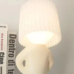 Charming Children's Night Light - Playful Boy Bedside Lamp (US plug in)