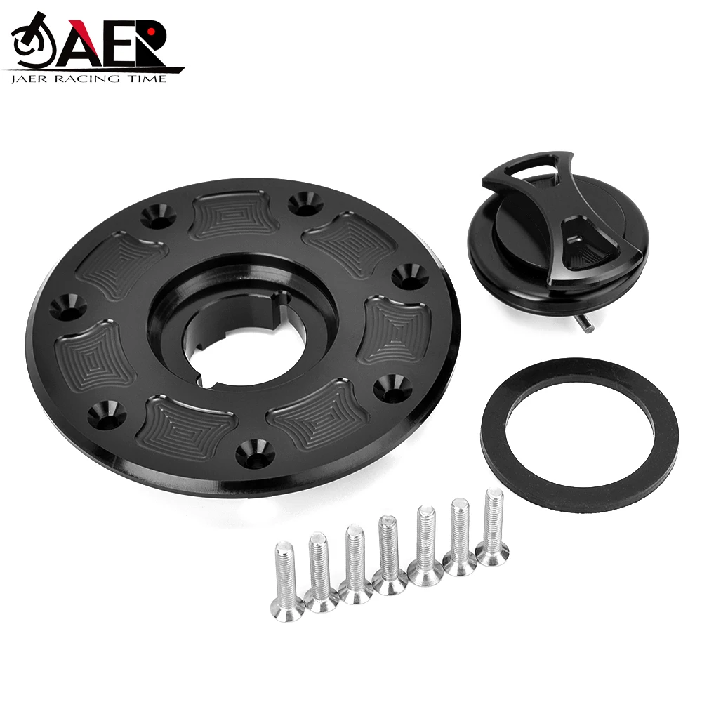 Motorcycle Gas Fuel Tank Cap for Kawasaki ZX6R ZX9R ZR7 ZZR 1100