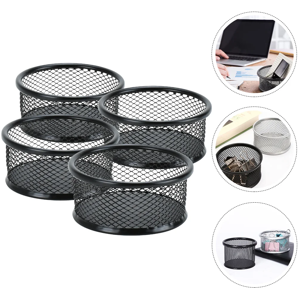 

Magiclulu Office Storage Shelves Hair Clip Holder Jewelry Accessories Paper Clip Container Desk Organizer Mesh Basket Organizers