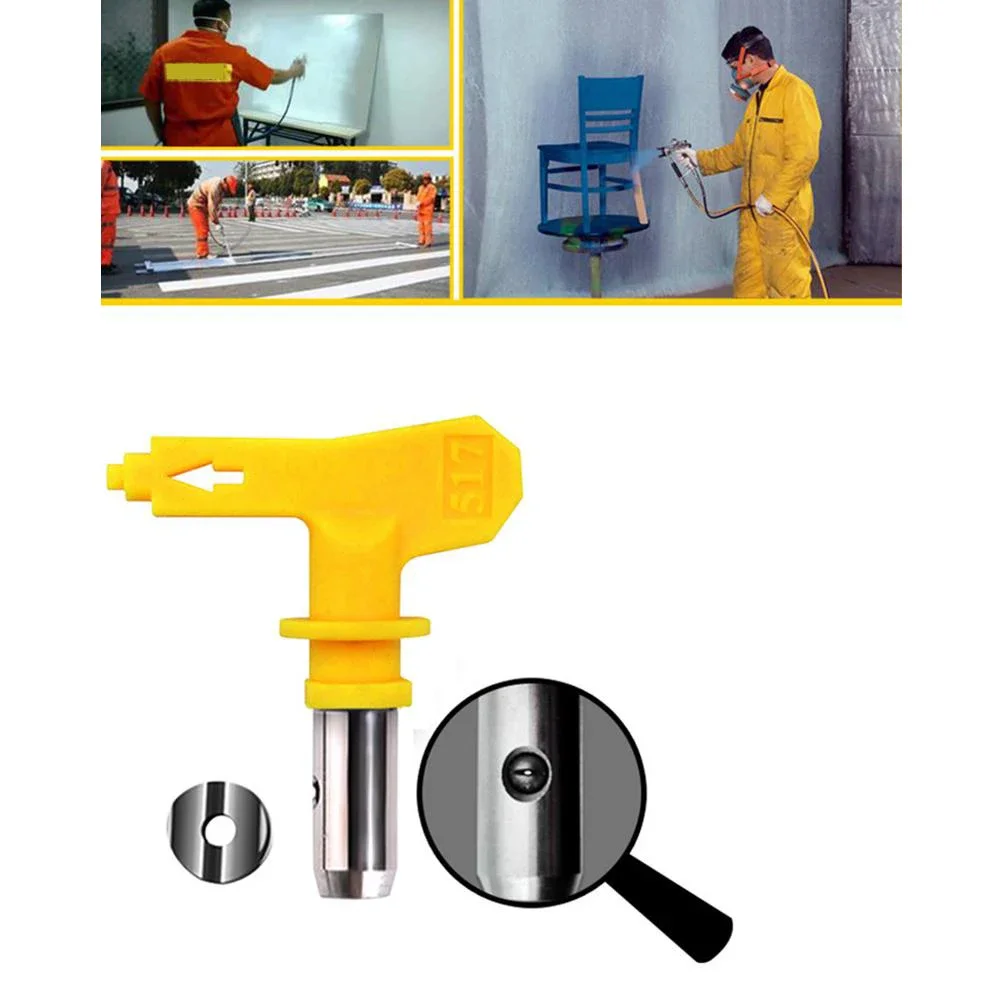 

Airless Spray Tip Nozzle Spray Gun Paint Sprayer Fine Finish Seal Nozzle 511-531 Airbrush Tip For Spray Tip Home Garden Tools