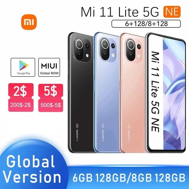 Xiaomi Celular Mi 11 Lite 5G 6GB / 128GB 6,5  Android