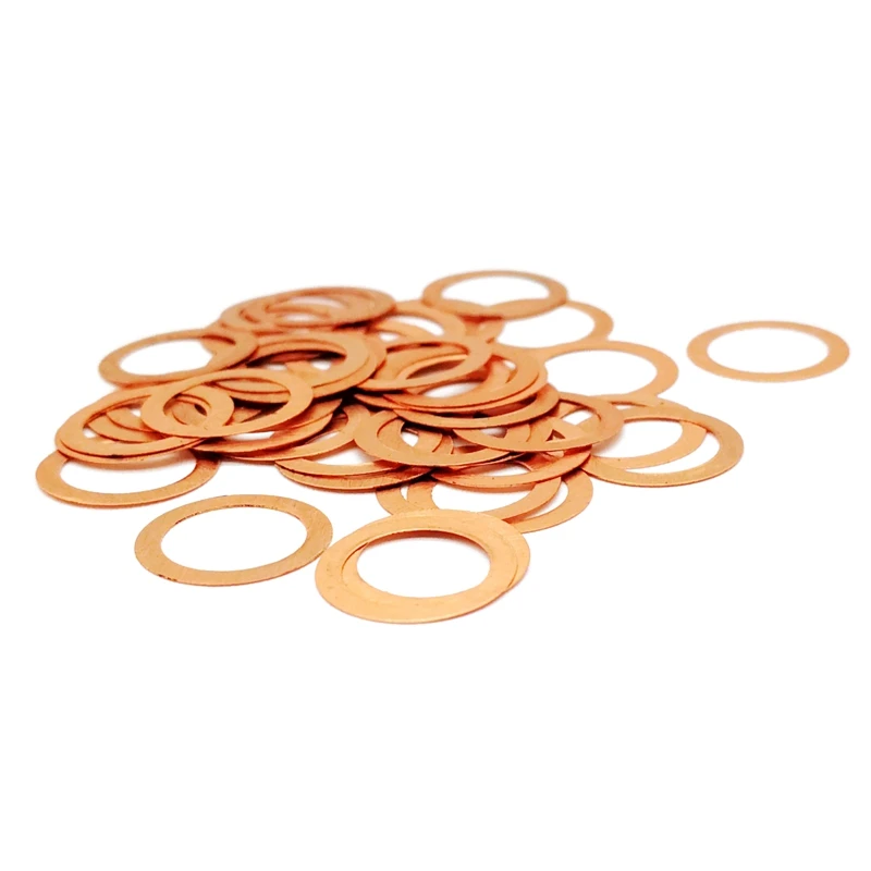 M5 M6 M8 M10 M12 M14 M16 M18 O-Ring flache Kupfers prüh dichtung scheibe Diesel