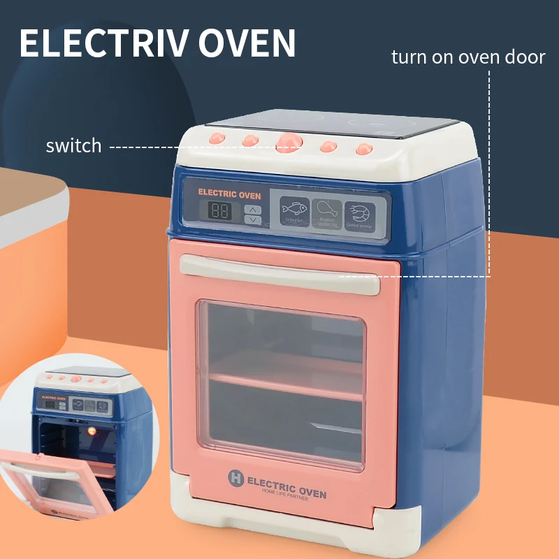Kitchen Toys Home Appliance Toy Kitchenware Accessories Household Lifelike Creative Realistic Electrical Interactive Modeling
