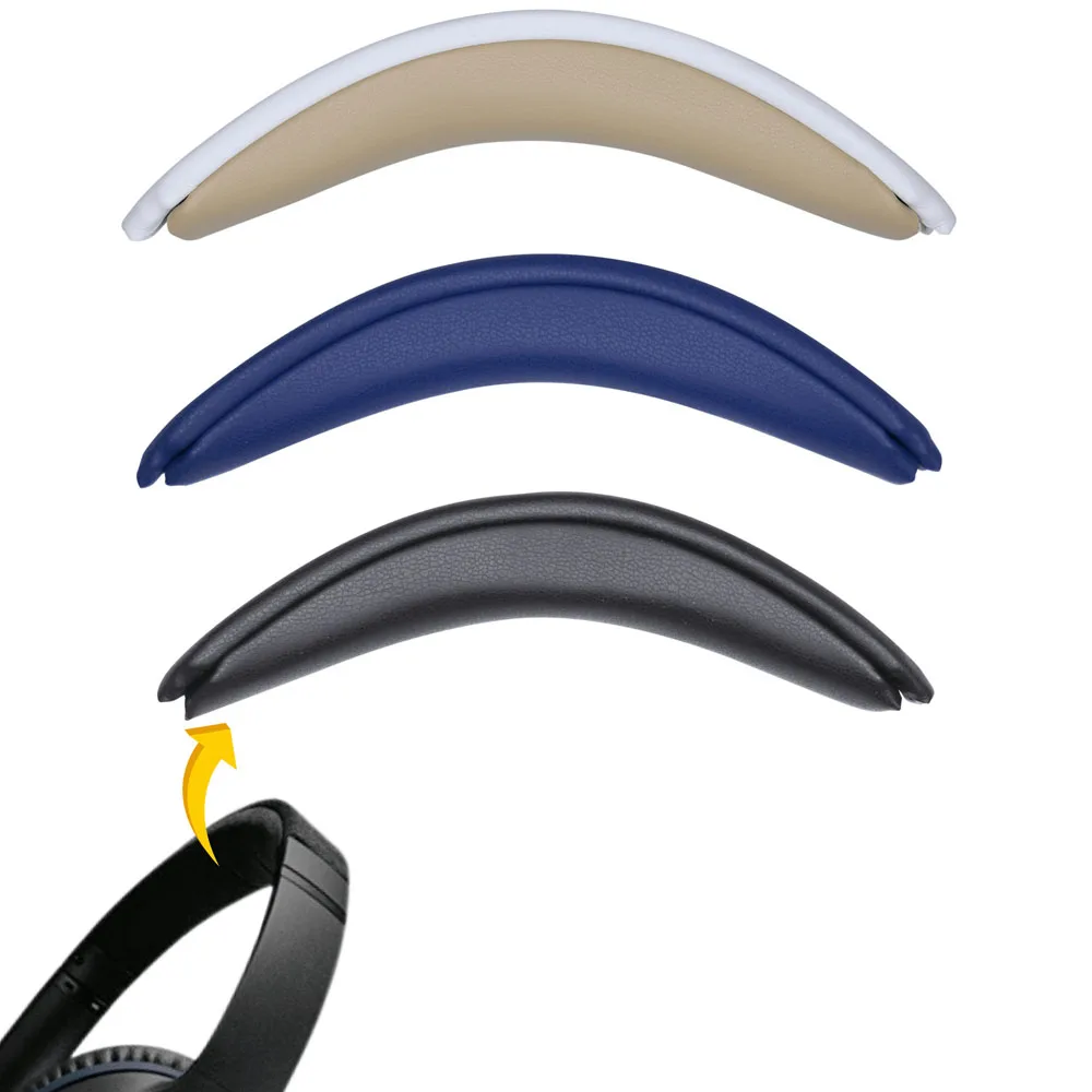 Easy Install Snap On Headband Earpads for Bose QuietComfort 25 QC25 Headphone Replacement Headband Headstrap Ear Pad Cushion